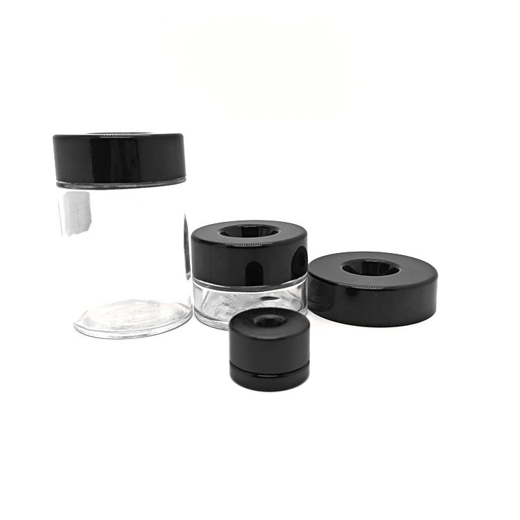 Recyclable 6oz 8oz 10oz 12oz 14oz Concentrate and Flower Vacuum Sealed Glass Jar Glass Bottle
