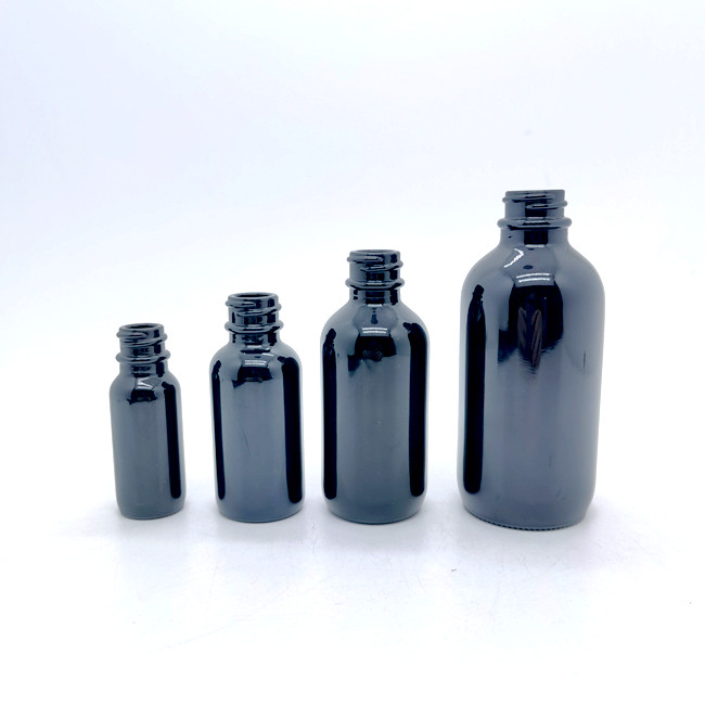 120ml 250ml 500ml 1 Liter Empty Green Blue clear Amber boston Round Glass Bottle 1 oz 4 oz
