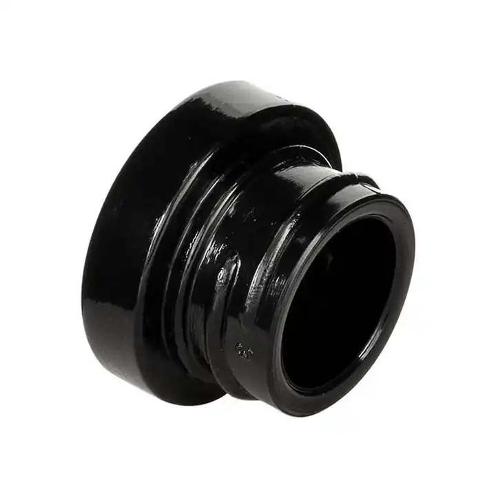 Factory Price Black Uv 5ml 5g 10ml Small Glass Jar Glass Concentrate Uv Jar