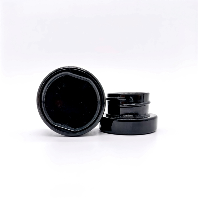 3ml Glass Jar 3g 5g Childproof Storage Smell Proof Small Child Resistant Concentrate Food Glass Jar With Lid Flower Jar