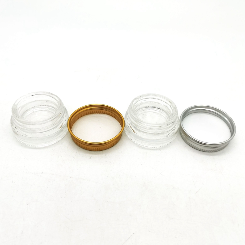 Free Samples Empty Custom 3ml 5ml 7ml 9ml Clear Cosmetic Cream Lip Body Scrub Jar Concentrate Cream Jar 7g