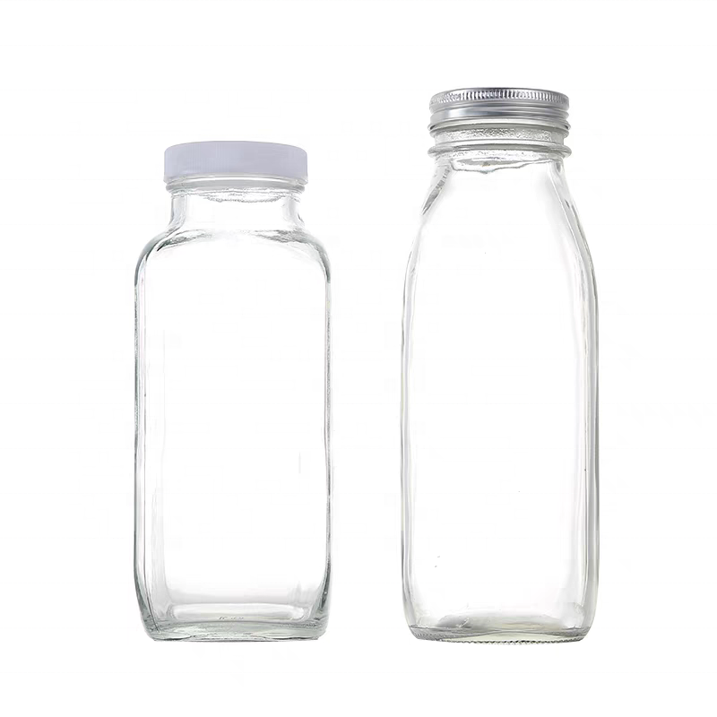 300ml 350ml Customize Multi-specification Clear Coffee Juice Round Beverage Glassware Wine Liquor Glass Bottle