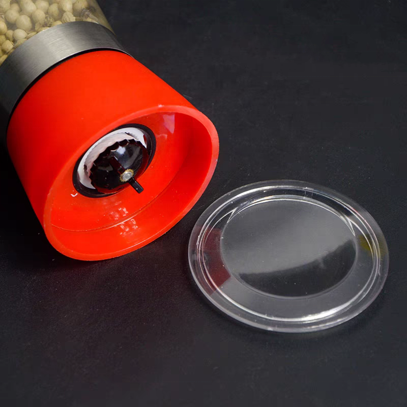 Herb Seasoning Mill 4oz 100ml 150ml 180ml Glass Spice Grinder Salt and Pepper Grinder Set