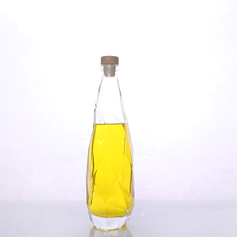 Recyclable 100ml 200ml 375ml 500ml 700ml 750ml 1000ml Empty Whiskey Gin Liquor Glass Vodka Spirit Bottle for Liquor With Cap