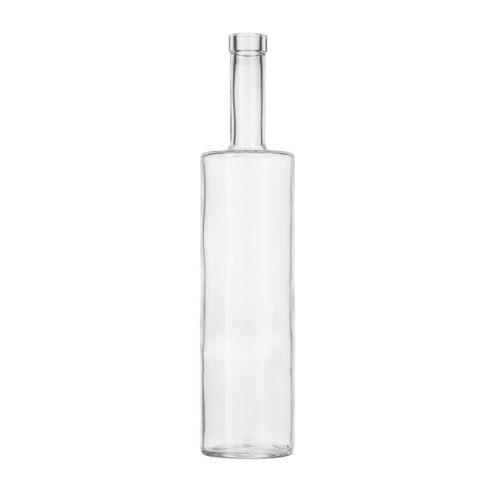 Glass Bottle Manufacture High Quality Spirts Rum Gin Whisky Cognac Liquor Brandy Vodka Glass Bottle With Cork