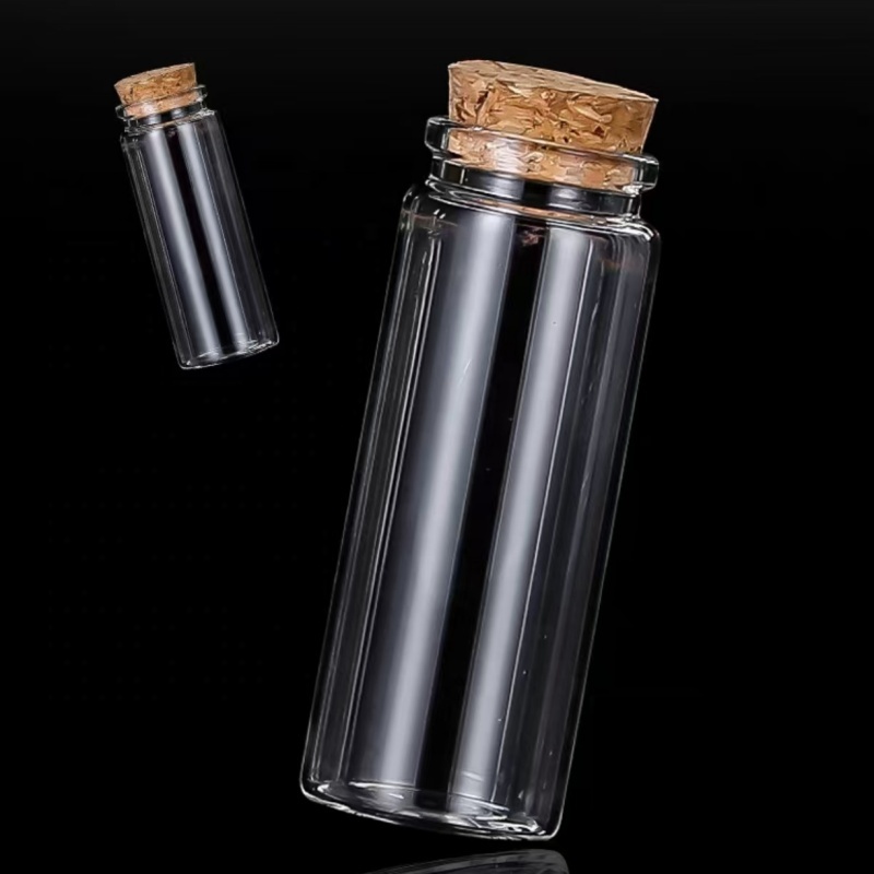 30ml 50ml 90ml 150ml 180ml Clear Glass Wishing/small Drift Glass Jar Bottles With Cork Lid