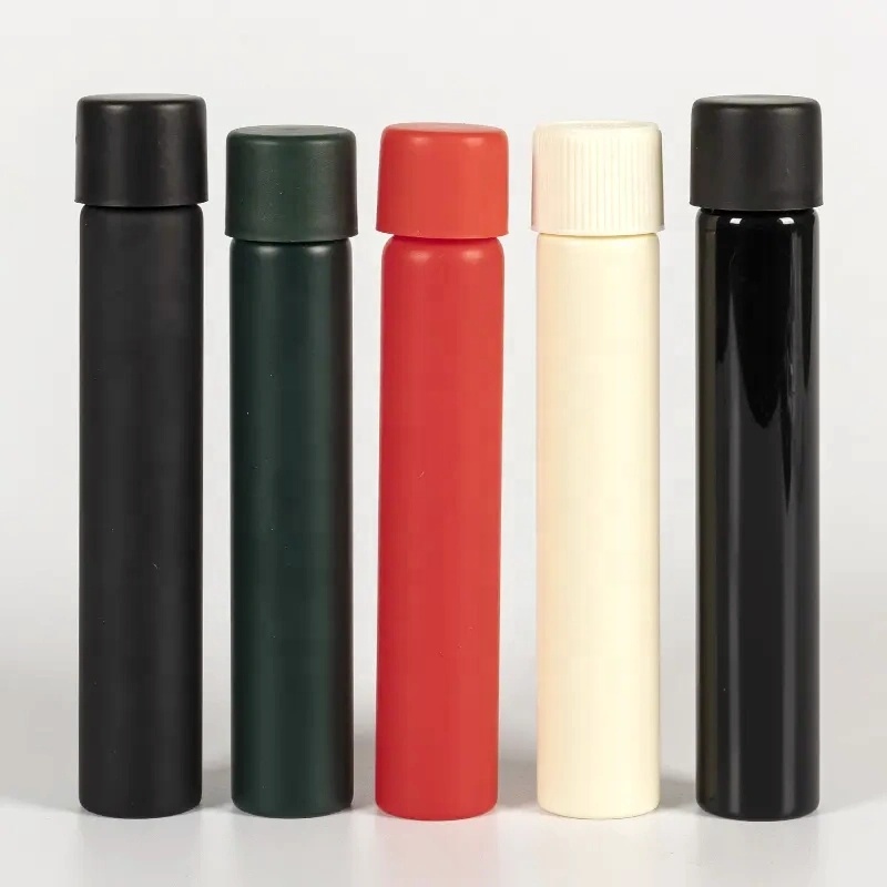 80mm 100mm 116mm 120mm Pre-roll Glass Tubes Round Pre Roll Cones Packaging Child-resistant Jar With CR Cap