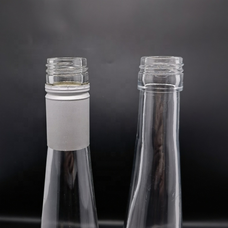 12 Pack 12oz Clear Glass Bottles With Lids 375 ml Empty Home Brewing Wine Bottles With Cap for Sparkling Wine, Juice, Beverages