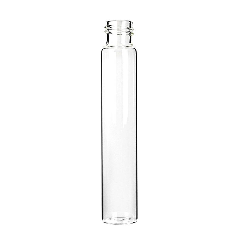 Custom Pre Clear Glass Roll Tube Packaging Container With Child Resistant Lid