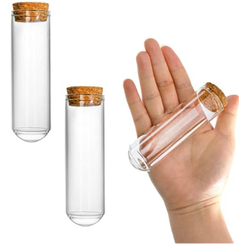 Low Price Wholesale High Quality Borosilicate 20ml 30ml 40ml 50ml 100ml Glass Storage Jar Coffee Been Tea Seasoning Storage Jar