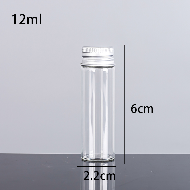 Clear Flat Glass Pet Test Tube Flat Bottom Pet Glass Test Tube With Screw Caps 115ml