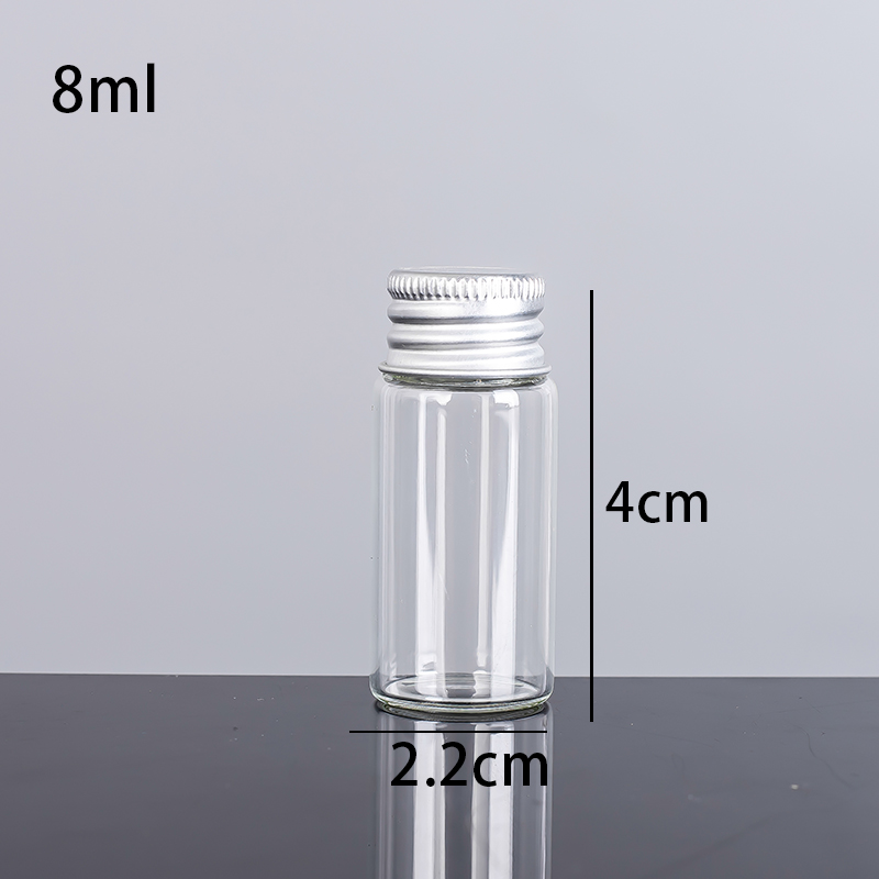 Vanilla Packing Food Grade Glass Test Tubes With Screw Cap