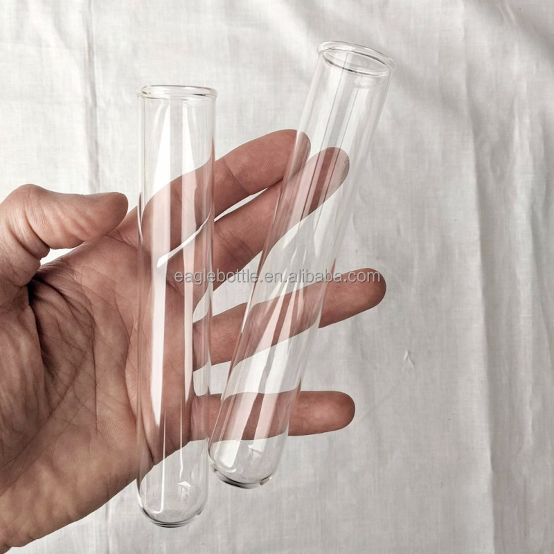 High Quality Glass Test Tube Jars Glass Test Tube Bottle 25x150 With a Lid Cork Stoppers