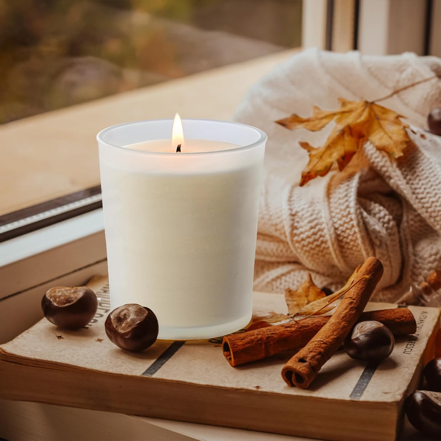 Wholesale Luxury Empty Clear 4oz 6oz 7oz  8oz 10oz 12oz Cylinder Glass Candle Jars With Wooden Lids
