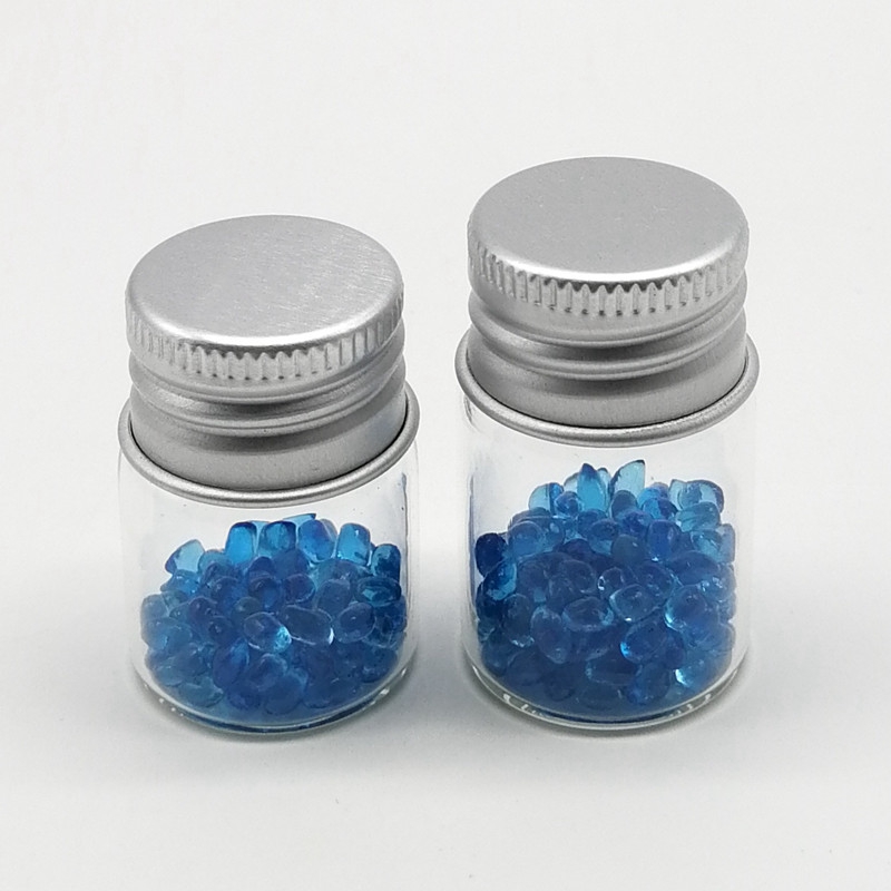 MIni Glass Tube 5ml 10ml 15ml 20ml 25ml 30ml 50ml 60ml 100ml 120ml clear Glass Storage Vial Bottle With Aluminium Screw Cap