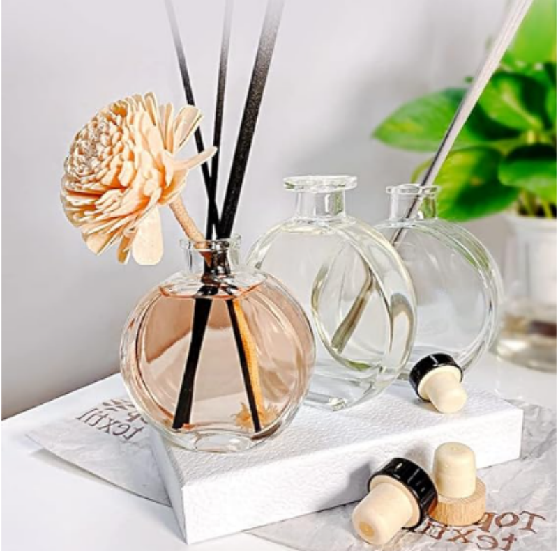 Wholesale 50ml 100ml 150ml New Aromatherapy Perfume 250ml Glass Reed Diffuser Bottles