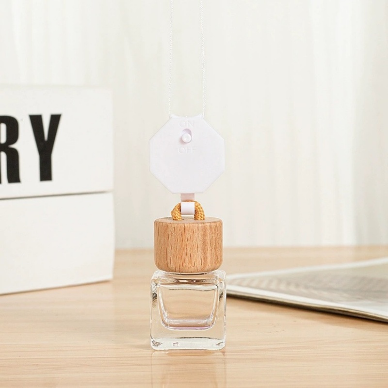 Easy to Pull up Small Round Cap Perfume Pendant Rearview Mirror Car Perfume Perfume Car Pendant Pendant
