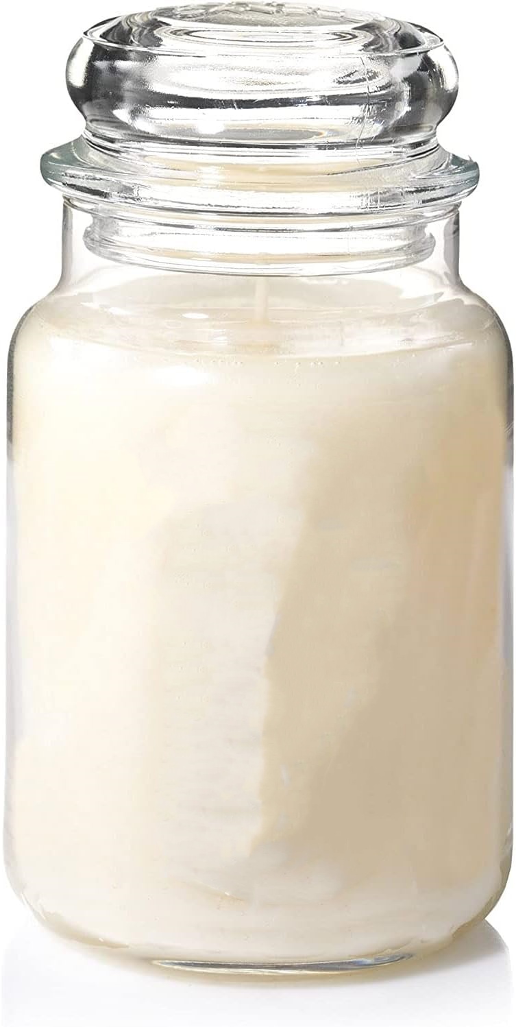 Custom Classic Candle Jar Matte Clear Glass Lid Box 4oz 12oz 17oz 24oz Empty Container Candle Making Decor Classic Holder Wax
