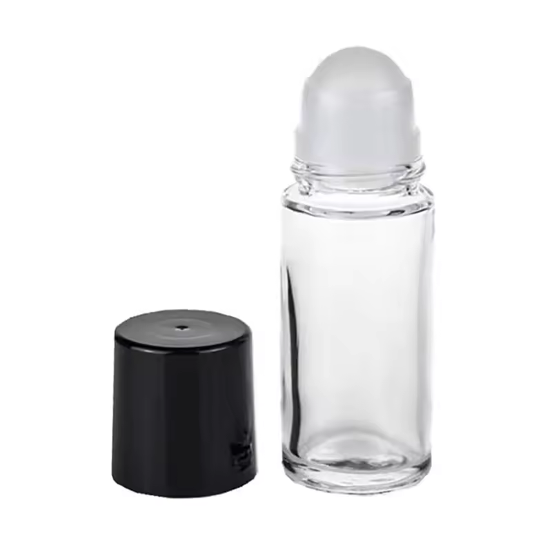 5ml 8ml 10ml 30ml 50ml Glass Roll-on Bottle With Plastic Roller Ball for Perfume Oil lower  price