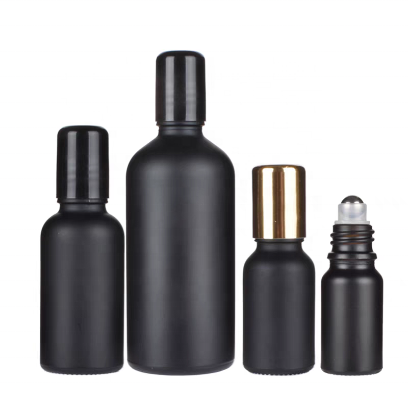 Custom Luxury Empty 5ml 10ml 15ml 20ml 30ml 50ml 100ml Roll on Glass Bottle Perfume Oil Roll on Glass Bottle with Roller Ball