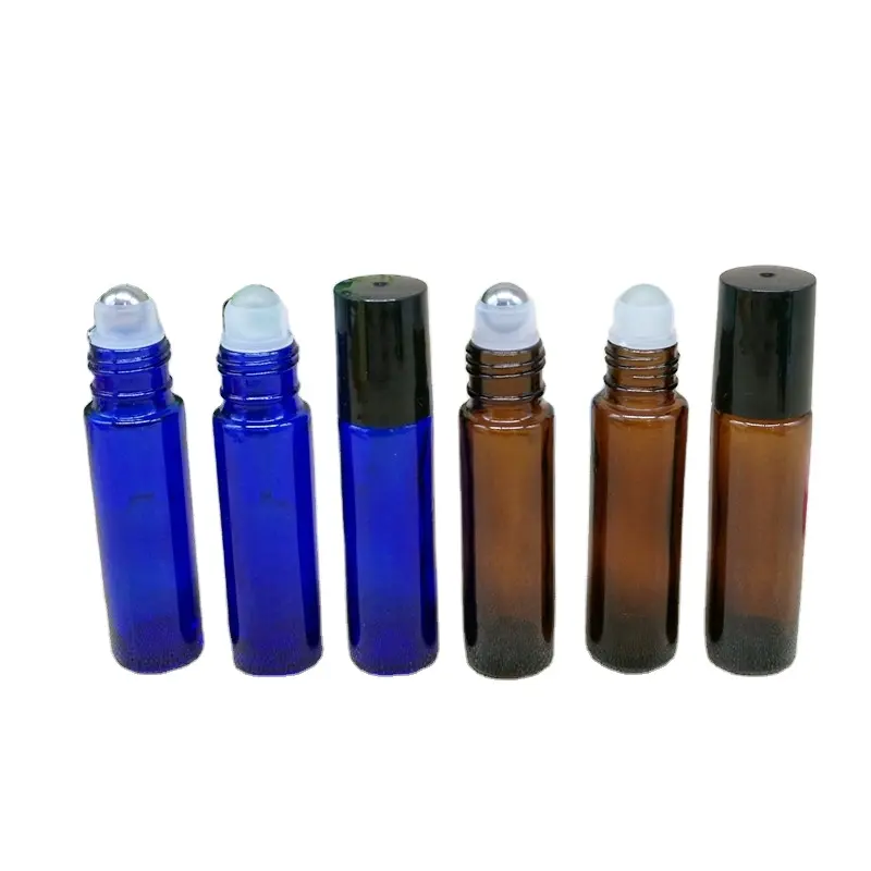 50ml Clear Glass Roller Bottles Frosted Roll-on Deodorant Bottles 30ml Empty Refillable Travel Diy Rollerball Bottles