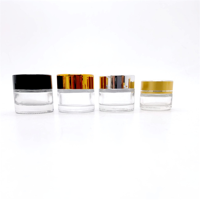 Empty Recyclable Frosted Serum Cosmetic Face Cream Lotion Container Bottles Cream Box Pot With Cap