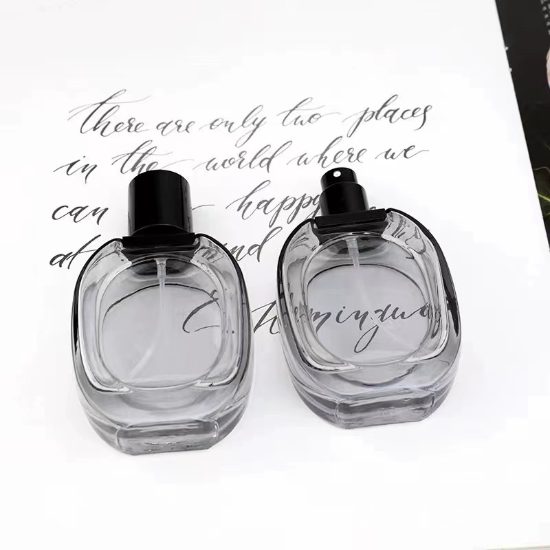 30ml Portable Travel Subpackaging Container Oval Flat Perfime Bottle