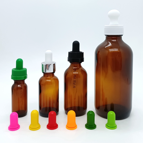 5ml 10ml 15ml 20ml 30ml 50ml 60ml 100ml Perfume Essential Oil Serum Glass Dropper Bottle Cosmetic With Cap