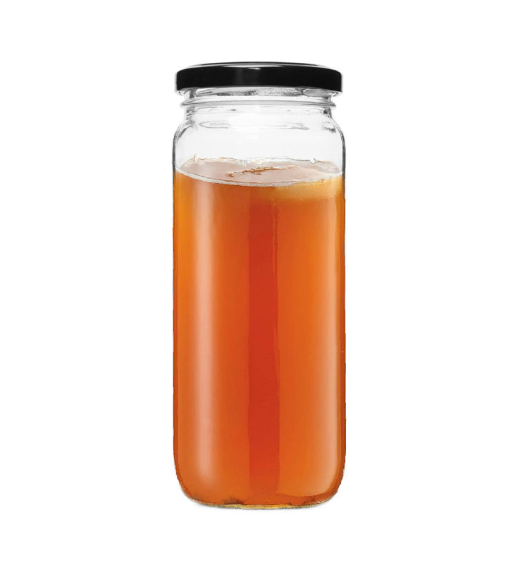 240ml 480ml Canning Pressed Juice Glass Bottle With Custom Label Paragon Glass Jar for Juice Water Beverage Milk