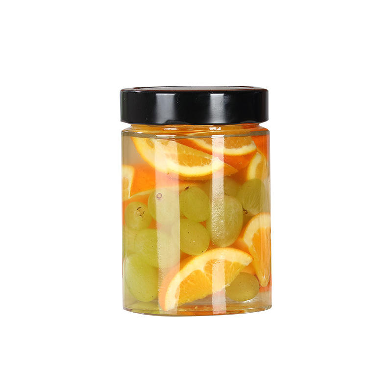Empty Food Jar 105ml Glass Jar Ergo 212 Ml 70mm With High Lid (24 Pieces) Glass Jar Glass Bottle