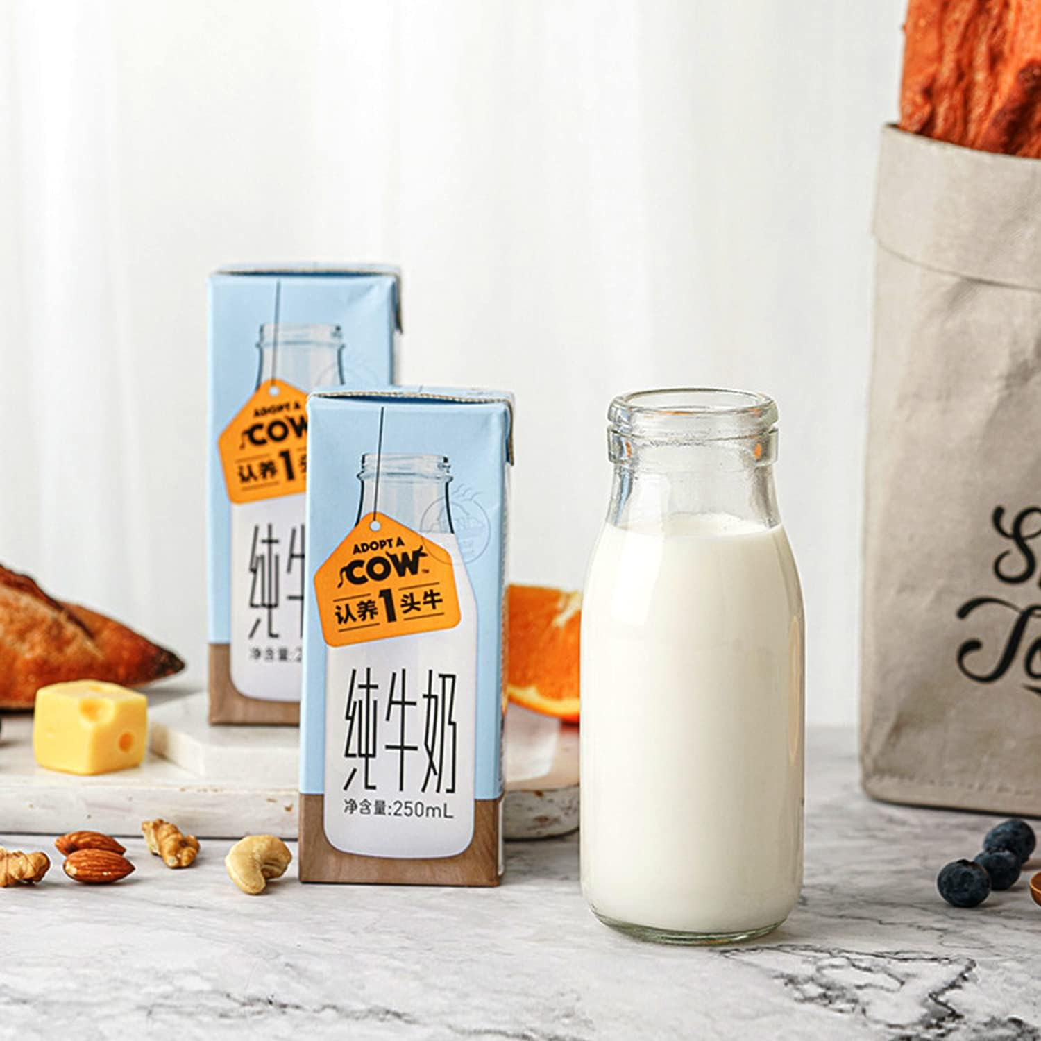 200ml 250ml 500ml 1000ml Glass Beverage Bottles Wholesale Empty Milk Juice Bottles Empty Milk Glass Bottles
