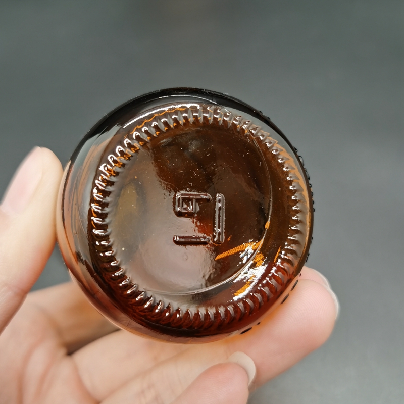 30ML 60ML 100ML 125ML 150ML 200ML 250ML Amber Round Syrup Liquid Medicinal Glass Bottle With Plastic Cover