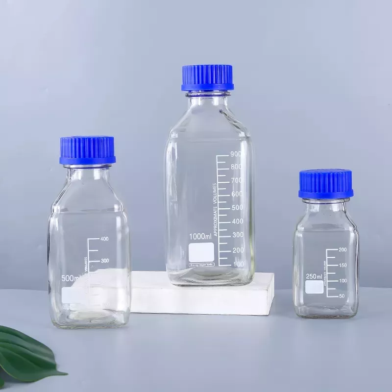 Tiandi Lab 1000ml GL80 Borosilicate Glass Reagent Bottle Glass Jar Glass Bottle
