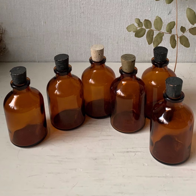 Wholesale Pharmaceutical Tubular Glass Vial Liquid Bottle Amber Glass Bottle 100ml