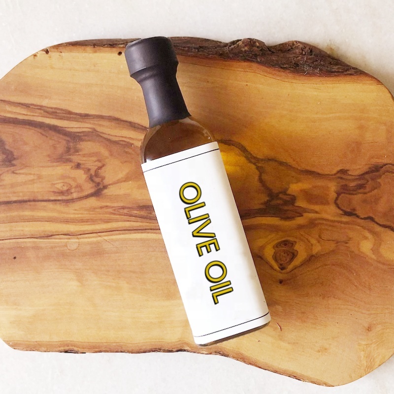 Hot Selling 100ml Clear Colored Glass Olive Oil Bottle Square Bottle for Vinegar and Oil