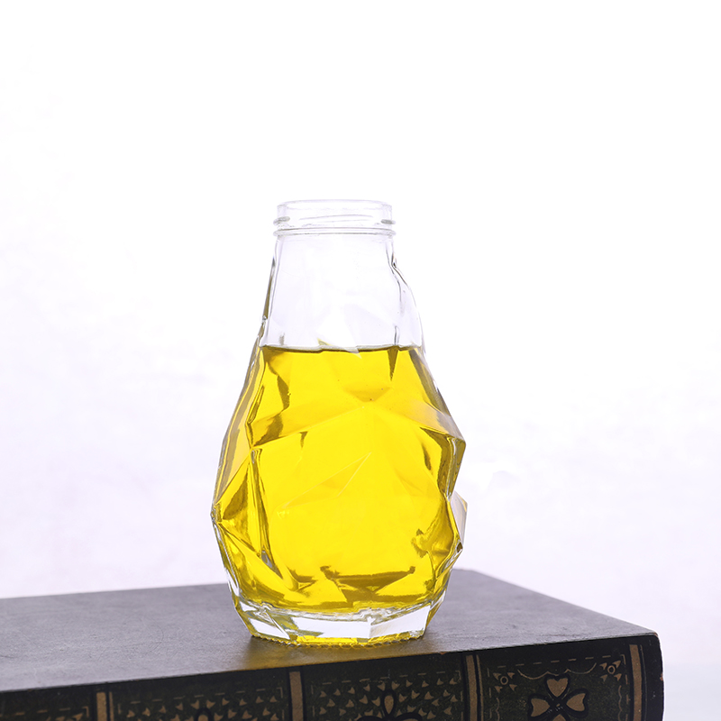 100ml 375ml 500ml 750ml Recyclable Glass Empty Bottles Liquor Wine Gin Whisky Vodka Spirits Glass Bottle With Cork Lid