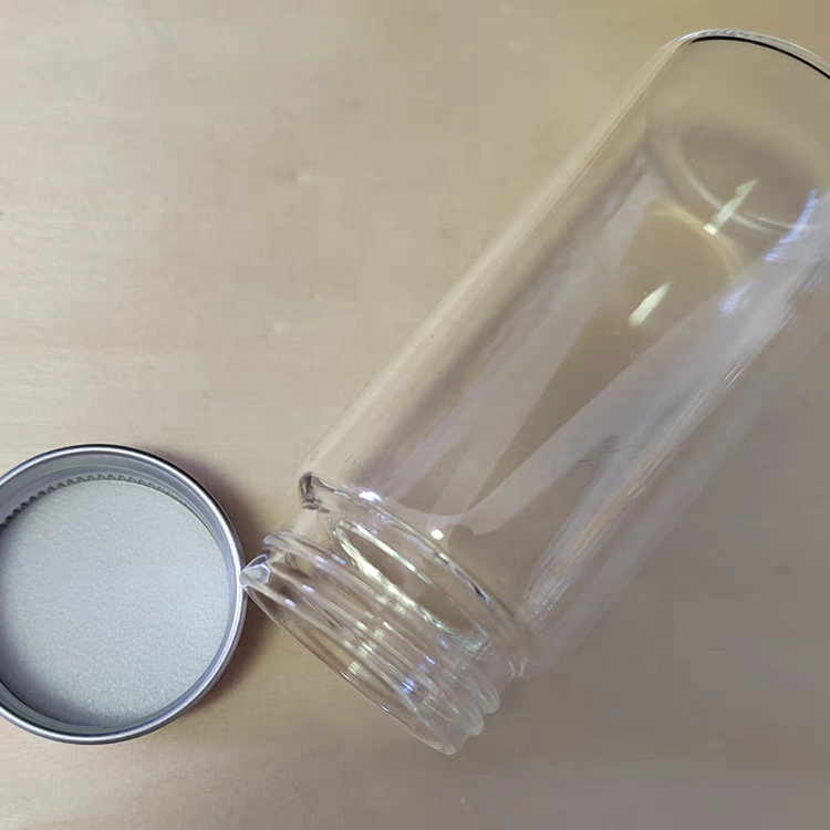 37mm Screw Mouth Aluminum Cap Transparent Glass Test Tube Bottle 12ml to 110ml Sizes Available