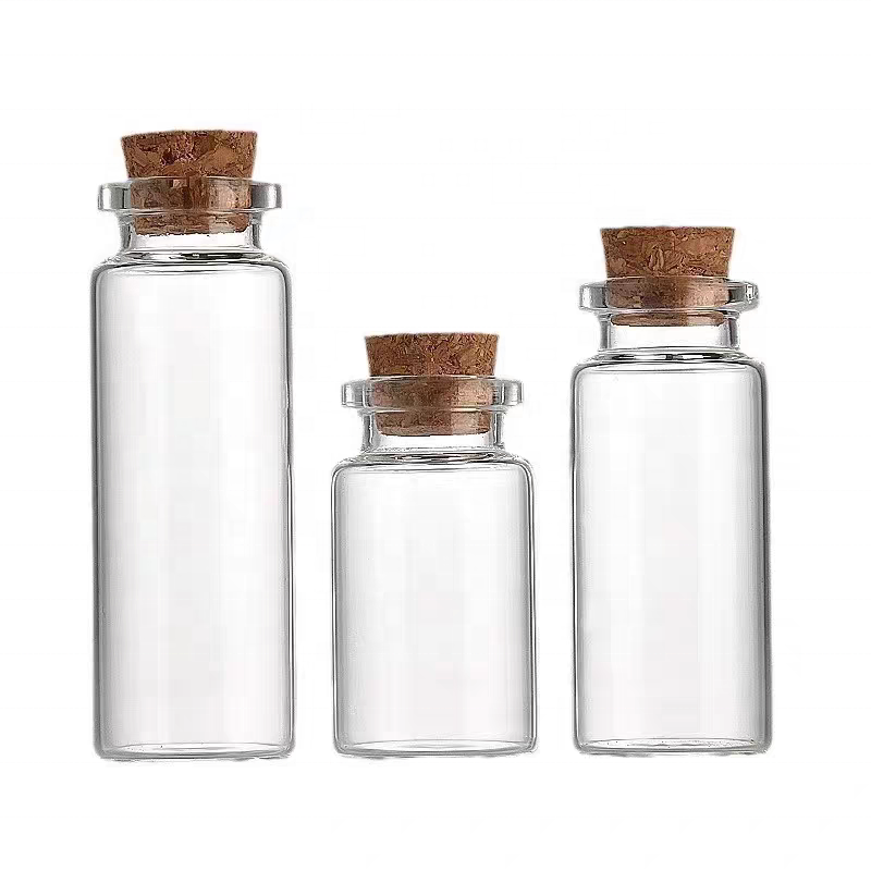 Diameter 30mm Flat Glass Test Tube Galls Flat Bottom Bulk Test Glass Tube With Cork