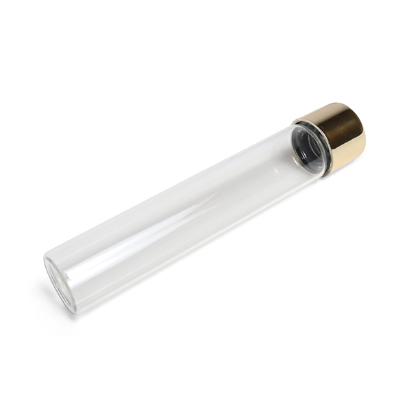 Sale Borosilicate Glass Vials Tube 80mm 107mm 115mm With Child Resistant Lids