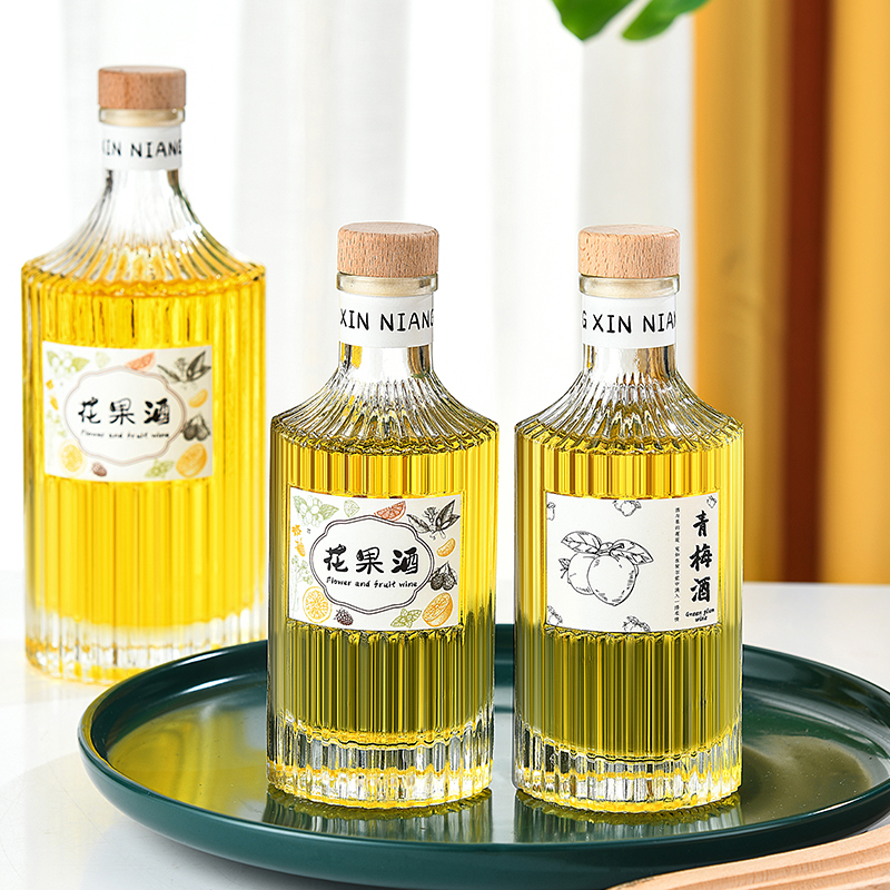Exquisite Custom 50ml Small Luxury Wine Liquor Glass Bottles Various Styles Packaging Drinking Tequila Champagne 750ml 250ml