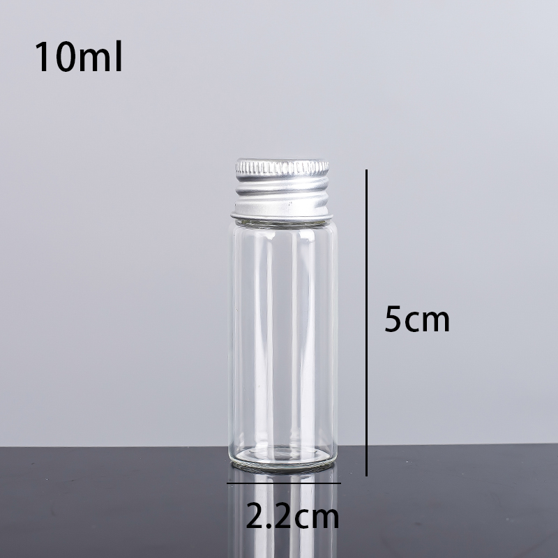 Vanilla Packing Food Grade Glass Test Tubes With Screw Cap