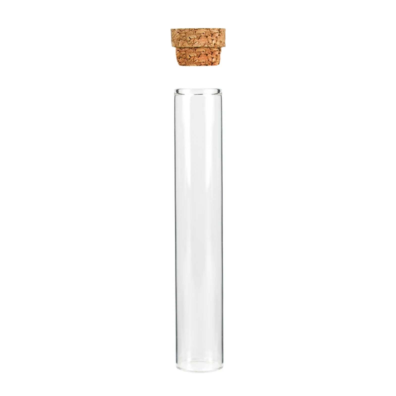 Child Resistant Matte Surface Flower Packaging Black Screw Top  Glass Vial Glass Tube Bottle W/a Child Safe Cap