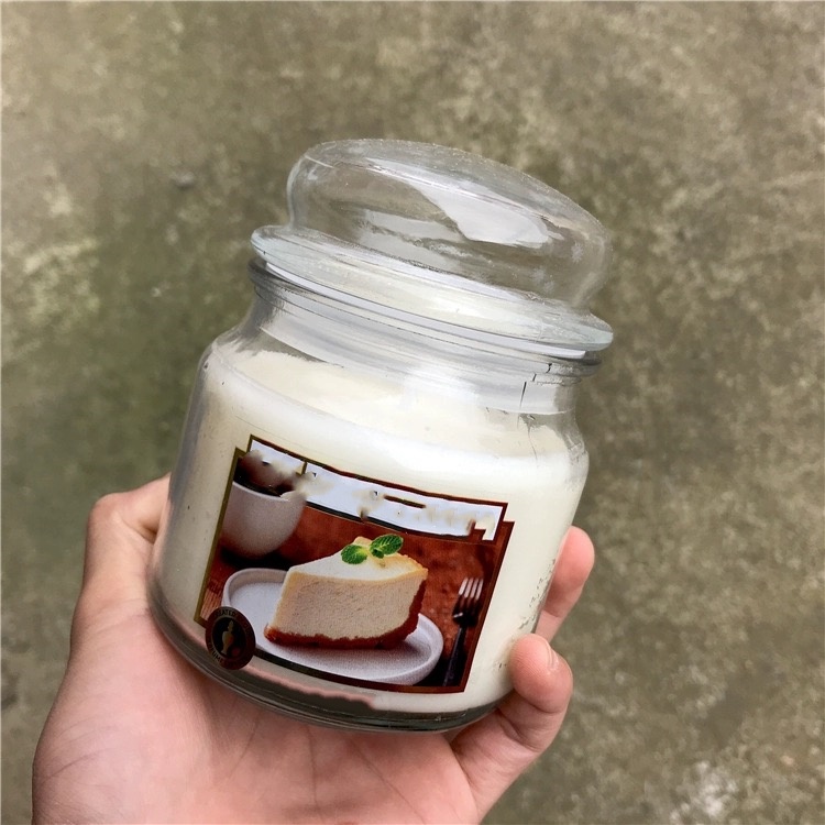 Kitchenware Home Usage 500ml,750ml,1000ml Storage Glass Bottles Jars With Glass Lid