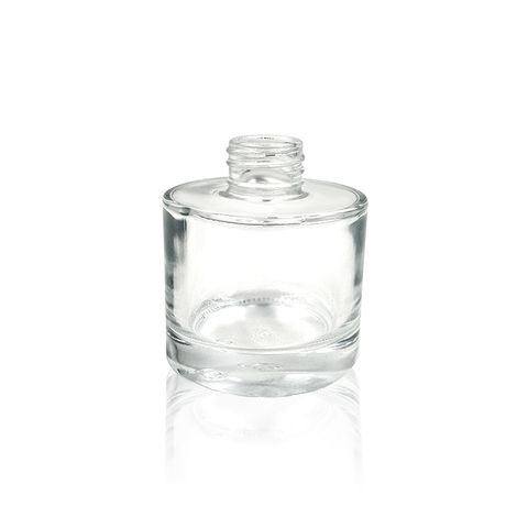 Wholesale Luxury Embossed Pattern Fragrance Glass Diffuser Bottle Home Decor Perfume Reed Diffuser Bottle Factory Price