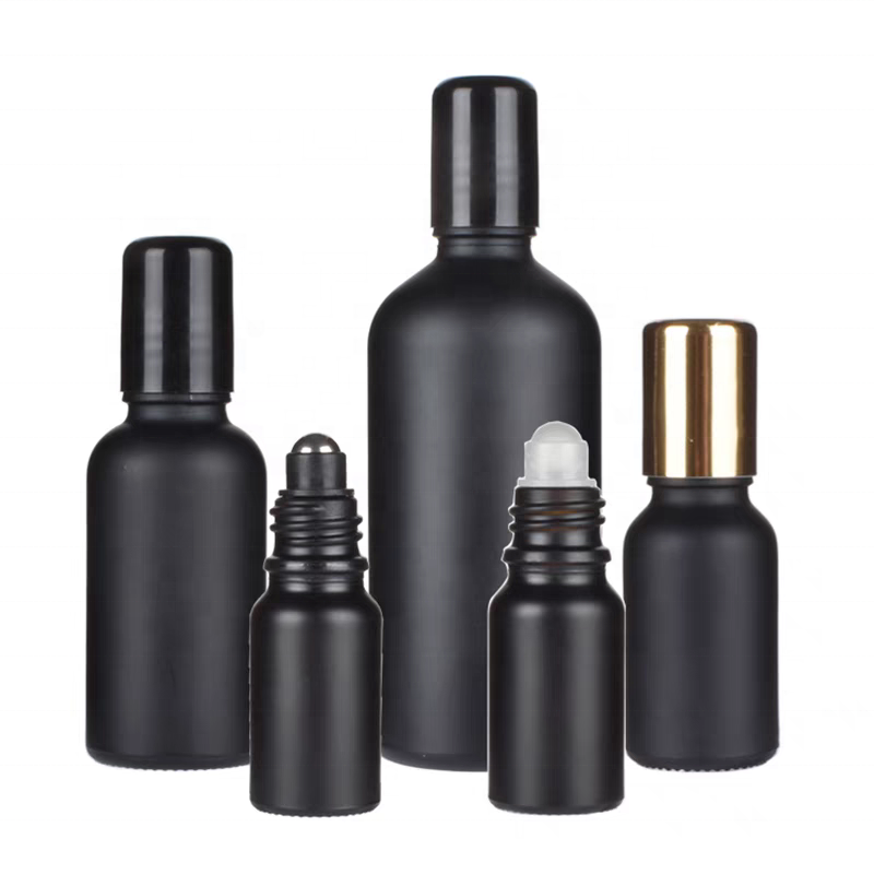 Custom Luxury Empty 5ml 10ml 15ml 20ml 30ml 50ml 100ml Roll on Glass Bottle Perfume Oil Roll on Glass Bottle with Roller Ball