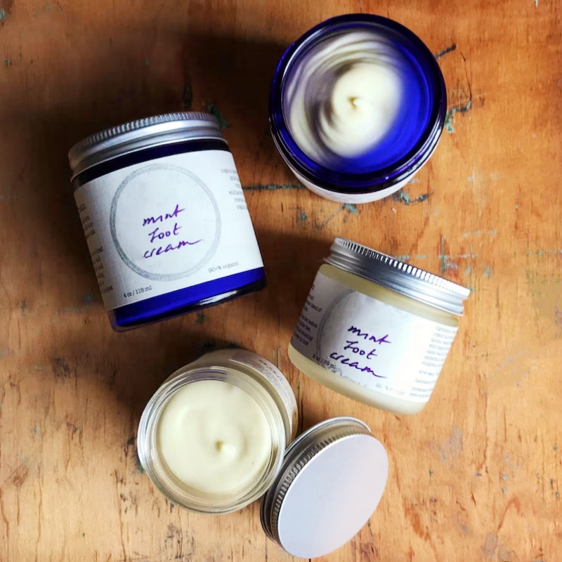 Cosmetics Cream Glass Jar Face Cream 50ml Cosmetic Jar Glass Packaging Round Frosted Bottle Quality Customized 5g 10g 15g 20g