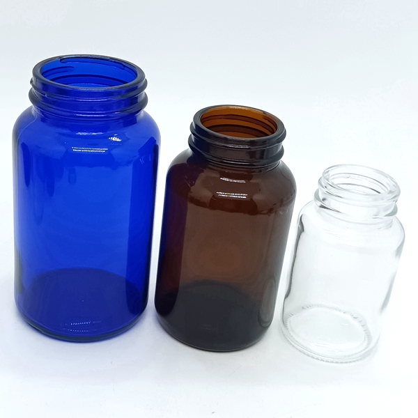 150ml Wide Mouth Glass Bottle Tablet Bottle