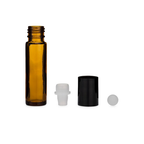 Recyclable Frosted 4ml 6ml 8ml 10ml Perfume Essential Oil Packaging Glass Roll on Perfume Oil Bottle 10ml With Cap