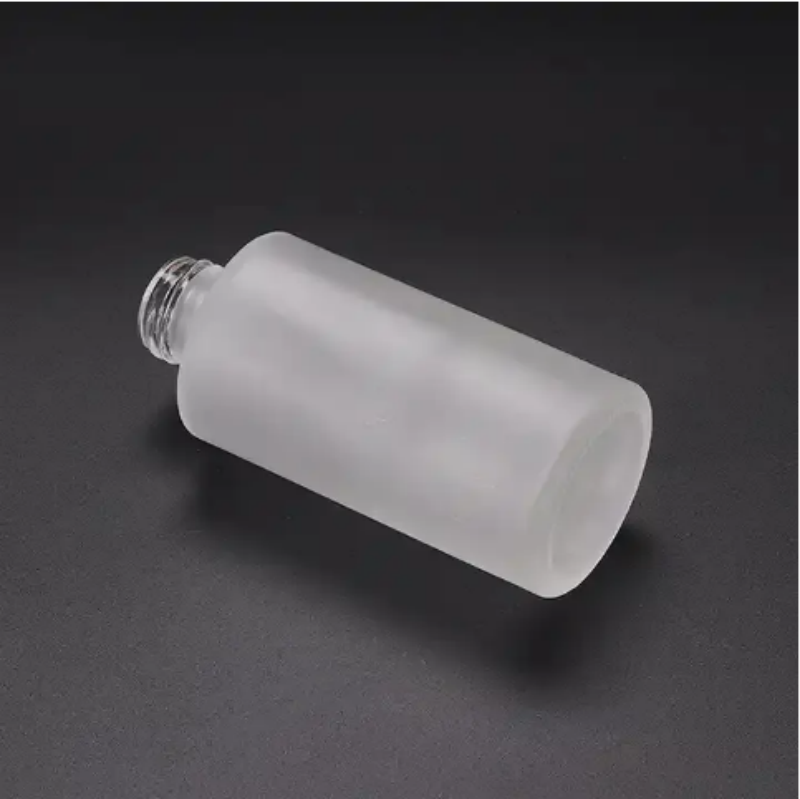 Hot Selling Clear Cosmetic Container Glass Foundation Bottles 20ml/30ml/50ml/60ml/80ml/100ml Empty Lotion Pump Bottles