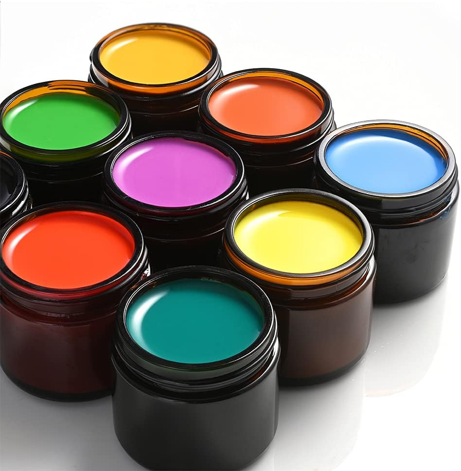 Factory Price Various Specifications Amber Glass Cosmetic Cream Jar Packaging